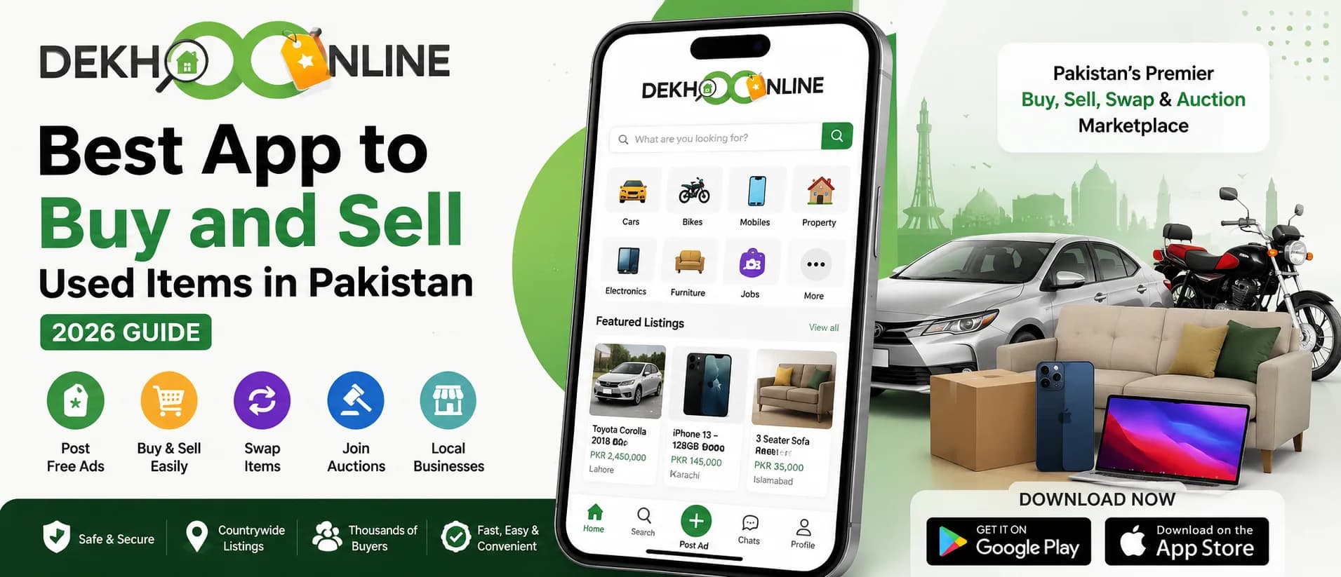 Best App to Buy and Sell Used Items in Pakistan (2026 Guide)